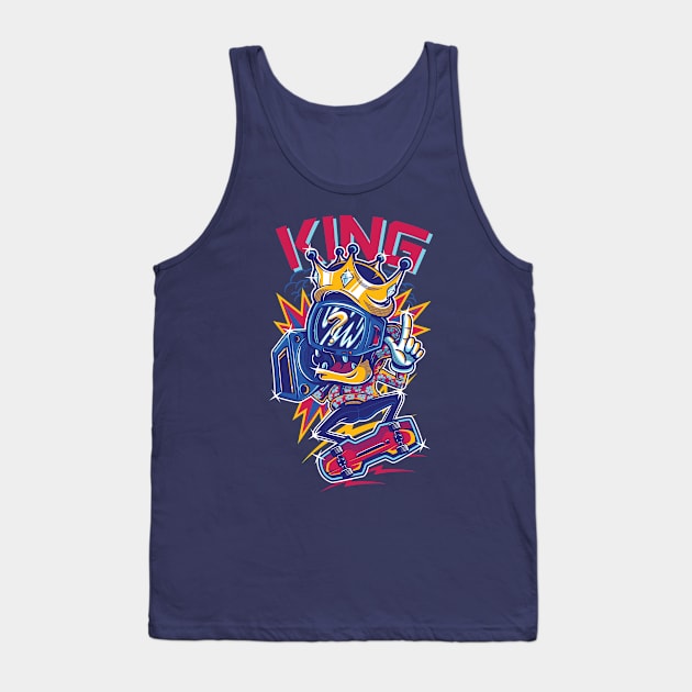 King Tank Top by Stellart